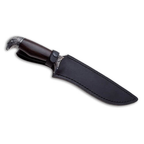 Изображение «Нож Сокол дамасская сталь»