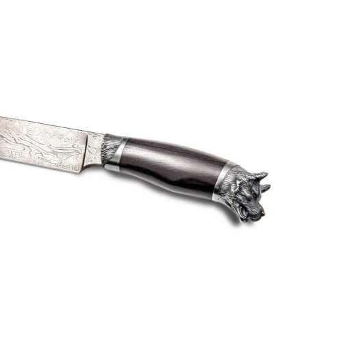Изображение «Нож Лайка дамасская сталь»