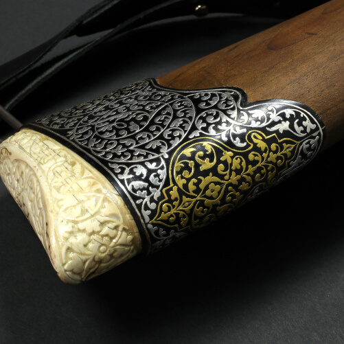 Изображение «Коллекционное ружье с антикварным кавказским восьмигранным стволом»