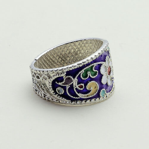 Изображение «Кубачинское кольцо с эмалью»