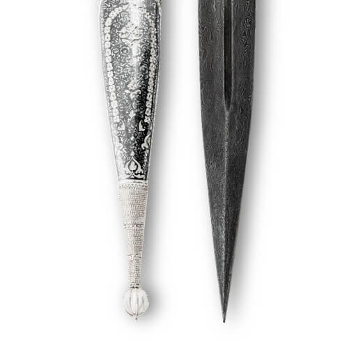 Изображение «Кубачинский кинжал "Дагестан" с подкинжальным ножом»