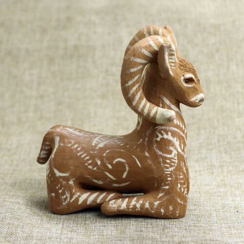 Изображение «Глиняная статуэтка Балхар животные»