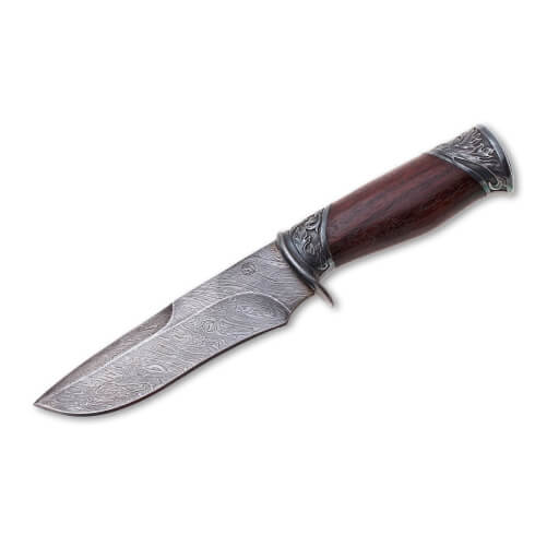 Изображение «Нож Охотничий дамасская сталь»