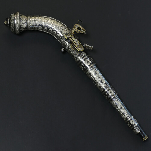 Изображение Коллекционный мушкет с серебром Кубачи