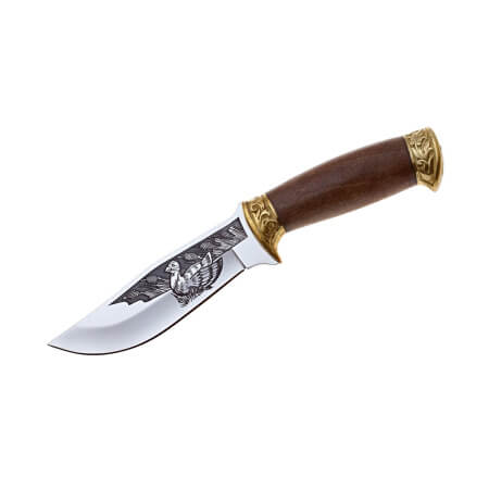 Изображение «Нож Дрофа с латунью»