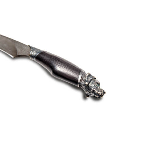 Изображение «Нож Поинтер дамасская сталь»