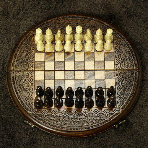 Изображение «Шахматы Круг 30 см.»