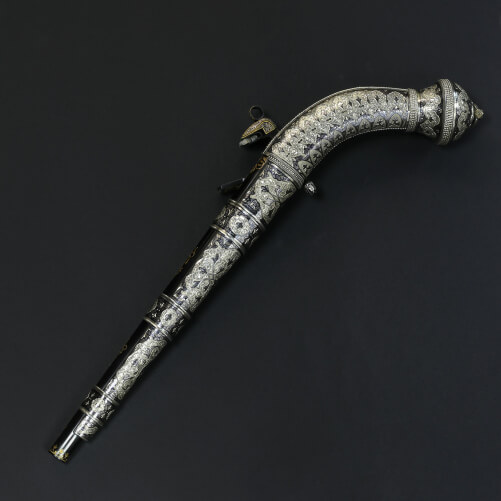 Изображение Коллекционный мушкет с серебром Кубачи