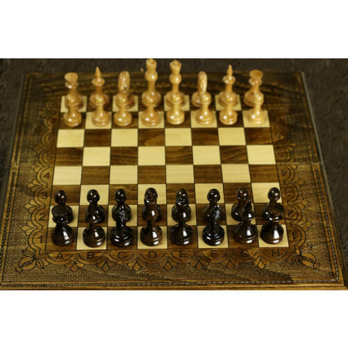 Изображение «Шахматы Гранат 50 см.»