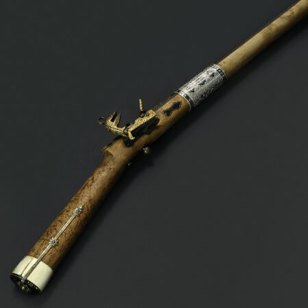 Изображение «Коллекционное ружье с антикварный турецким стволом»