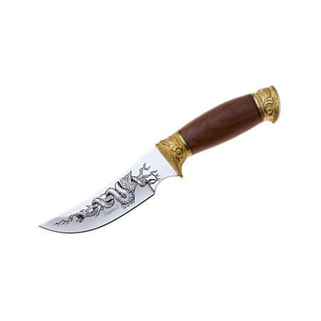 Изображение «Нож Гюрза-2 с латунью»