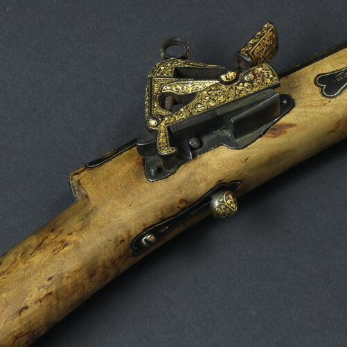 Изображение «Коллекционное ружье с антикварный турецким стволом»