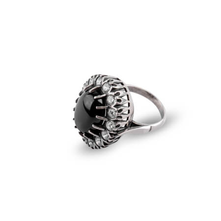 Изображение «Женское кольцо с турмалином»
